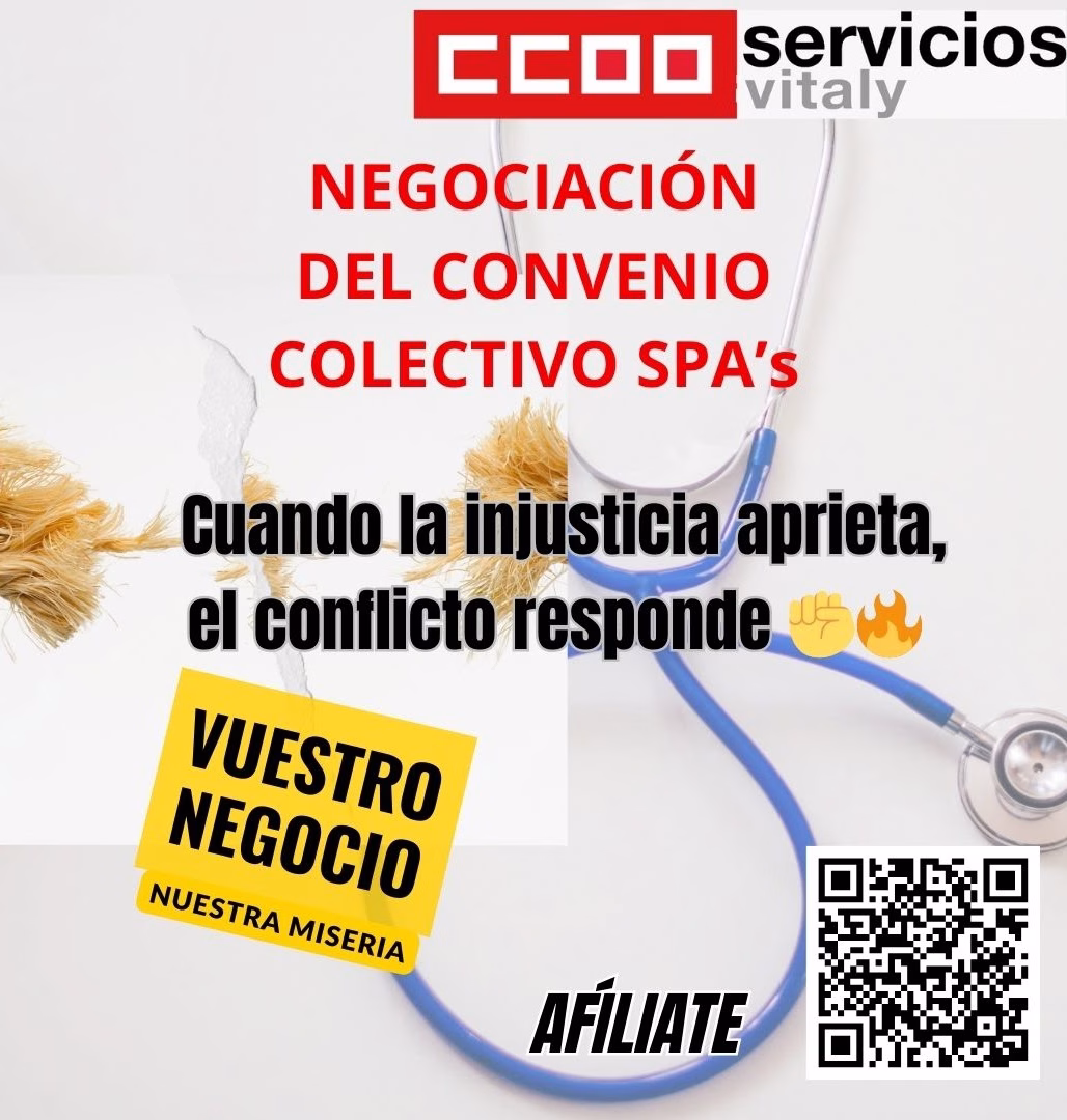 NEGOCIACION DEL CONVENIO COLECTIVO SPA’s 20_01_26.L A PACIENCIA SE ACABÓ: CONFLICTO A LA VISTA.