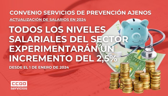 Actualización de Salarios en 2024 III Convenio Servicios de Prevención Ajenos