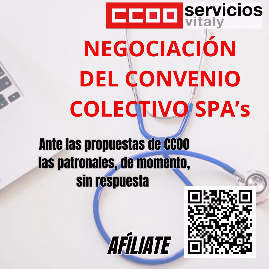 NEGOCIACIÓN DEL CONVENIO COLECTIVO Ante las propuestas de CCOO las patronales, de momento, sin respuesta