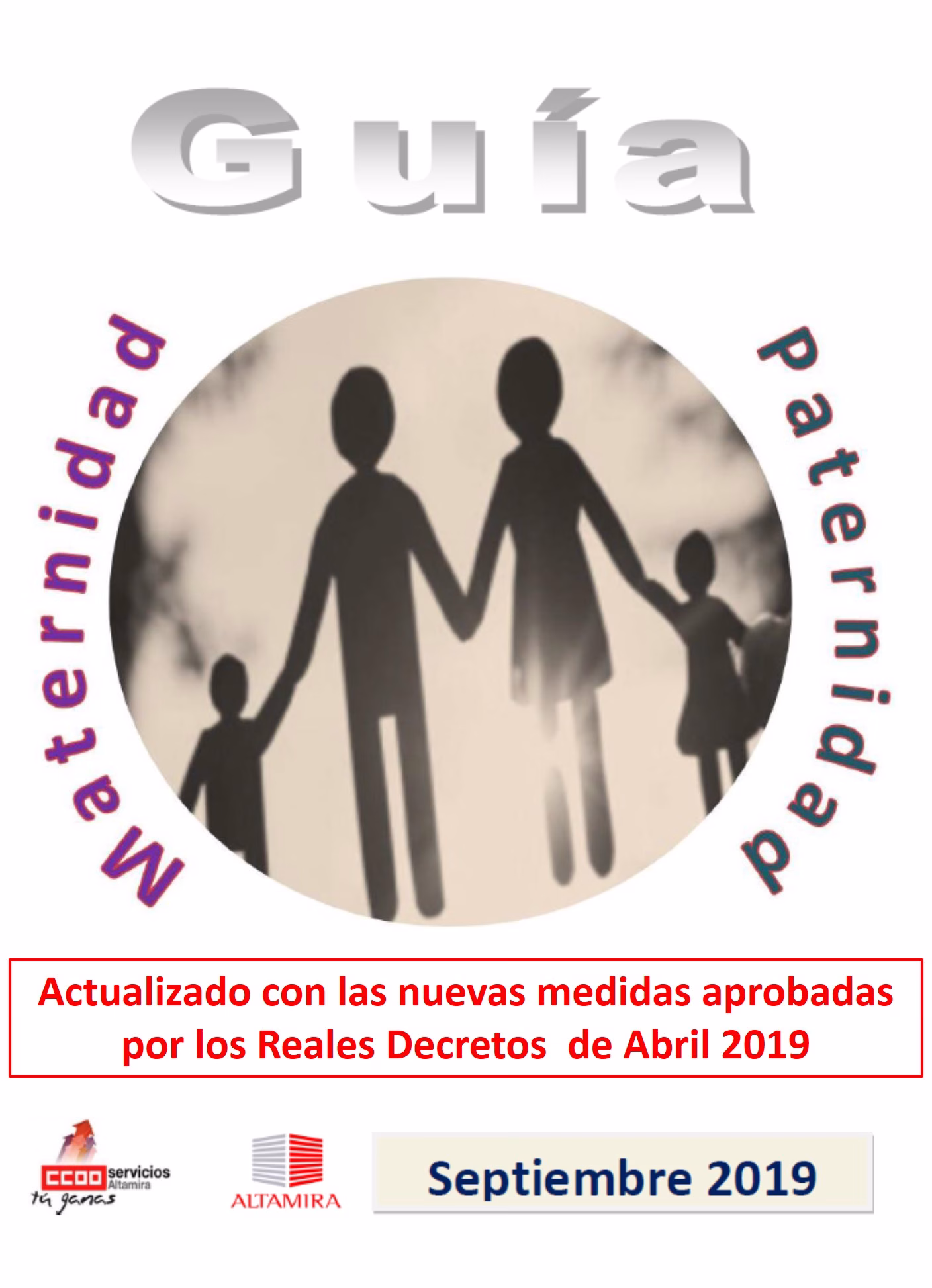Actualización de la guía de maternidad/paternidad de CCOO Cualtis – Septiembre 2019