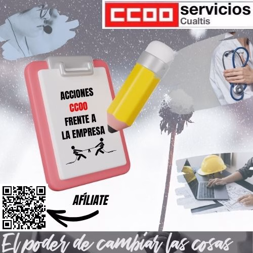 COMUNICADO ACCIONES FRENTE A LA EMPRESA 
REALIZADAS POR CCOO