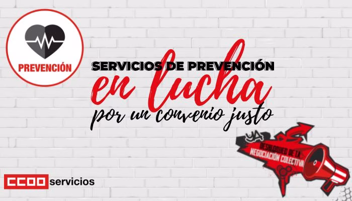 Convenio Servicios Prevención: Movimiento insuficiente de las Patronales, con una propuesta salarial del 5,9% en tablas para 2021-2024
